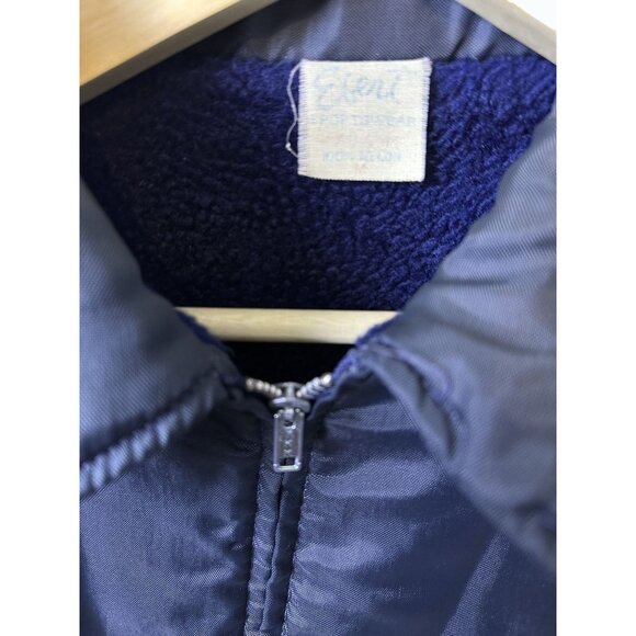 Vintage Ebert Sportswear Indomitable USS Stein FF 1065 Jacket Sz L Navy - Picture 4 of 12